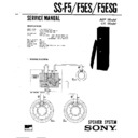ss-f5, ss-f5es, ss-f5esg service manual