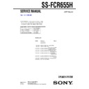 ss-fcr655h service manual