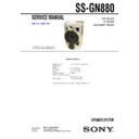 ss-gn880 service manual