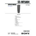 ss-mf500h service manual