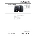 Sony SS-NA5ES Service Manual