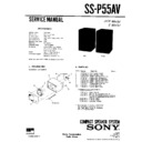 ss-p55av service manual