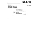 Sony ST-A790 (serv.man2) Service Manual