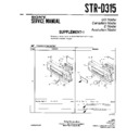 Sony STR-D315 (serv.man2) Service Manual