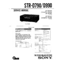 str-d790, str-d990 service manual