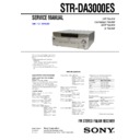 str-da3000es service manual