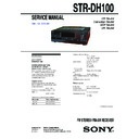 str-dh100 service manual