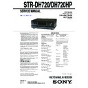 Sony STR-DH720, STR-DH720HP Service Manual