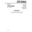 Sony STR-DN840 (serv.man2) Service Manual