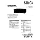 str-g3 service manual
