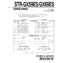 str-gx59es, str-gx69es service manual