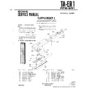Sony TA-ER1 Service Manual