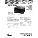 Sony TA-H200, TA-H300 Service Manual