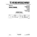 Sony TC-WE405, TC-WR350Z, TC-WR661 (serv.man2) Service Manual