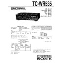 tc-wr535 service manual