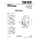 Sony TCM-959T (serv.man2) Service Manual