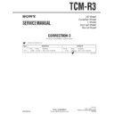 Sony TCM-R3 (serv.man5) Service Manual