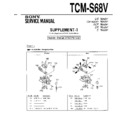Sony TCM-S68V (serv.man2) Service Manual