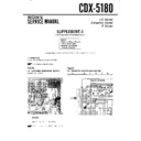 Sony CDX-5180 (serv.man2) Service Manual