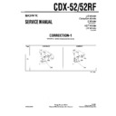 Sony CDX-52, CDX-52RF (serv.man5) Service Manual