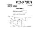 cdx-5470rds (serv.man2) service manual