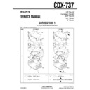 Sony CDX-737 (serv.man2) Service Manual