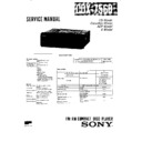 Sony CDX-7560 Service Manual