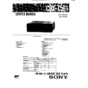 Sony CDX-7561 Service Manual