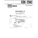 Sony CDX-7582 (serv.man5) Service Manual