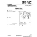 Sony CDX-7582 (serv.man6) Service Manual