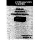 Sony CDX-805 (serv.man2) Service Manual