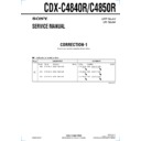 Sony CDX-C4840R, CDX-C4850R (serv.man2) Service Manual