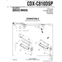 Sony CDX-C810DSP (serv.man4) Service Manual