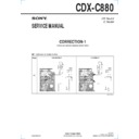 Sony CDX-C880 (serv.man2) Service Manual