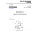 Sony CDX-GT610U, CDX-GT616U, CDX-GT617UE (serv.man2) Service Manual
