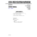 cdx-r5515x, cdx-r5610, cdx-r6550 (serv.man2) service manual