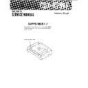 Sony CDX-R79VF (serv.man3) Service Manual