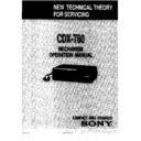 Sony CDX-T60 Service Manual