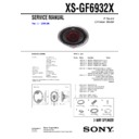 Sony CXS-2869F Service Manual