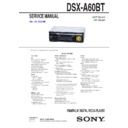 dsx-a60bt service manual