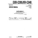 exr-c205, xr-c340 (serv.man2) service manual