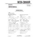 mdx-c8900r (serv.man4) service manual