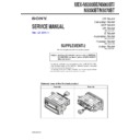 Sony MEX-N5000BE, MEX-N5000BT, MEX-N5050BT, MEX-N5070BT (serv.man3) Service Manual
