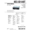 mex-xb100bt service manual