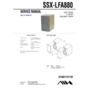 Sony SSX-LFA880, XR-FA880DVD Service Manual