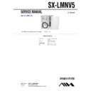 Sony SX-LMNV5, XR-MNV5 Service Manual
