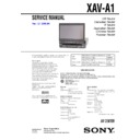 Sony XAV-A1 Service Manual
