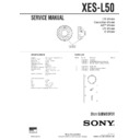 Sony XES-L50 (serv.man2) Service Manual