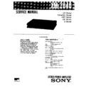 Sony XM-2040 Service Manual