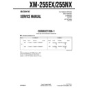 xm-255ex, xm-255nx (serv.man2) service manual